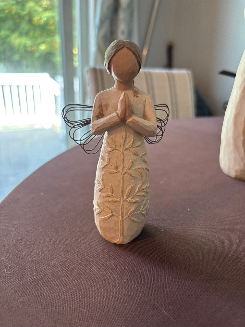 Willow Tree a tree, a prayer Cream Praying Angel Figurine